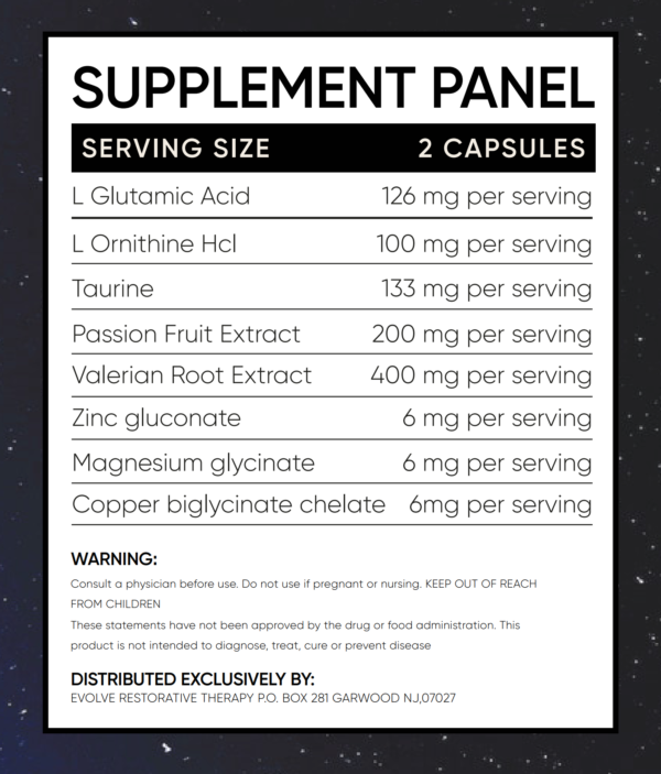 pm supplement facts