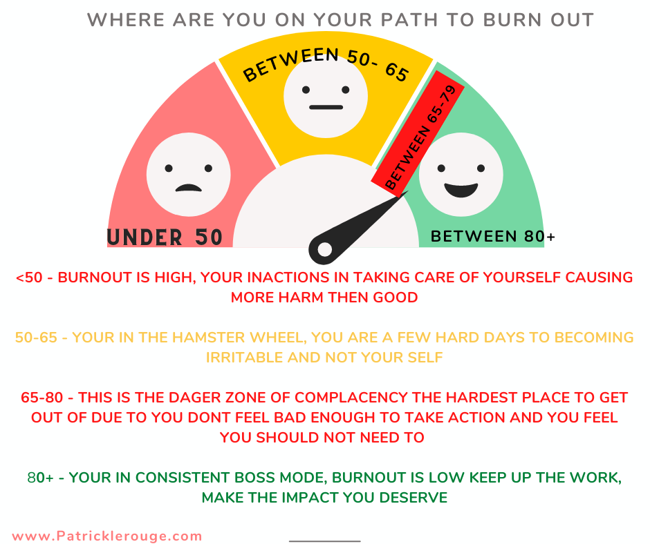 patrick lerouge burnout scale